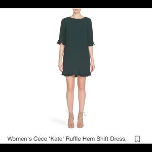Cece Green Dress Nordstrom